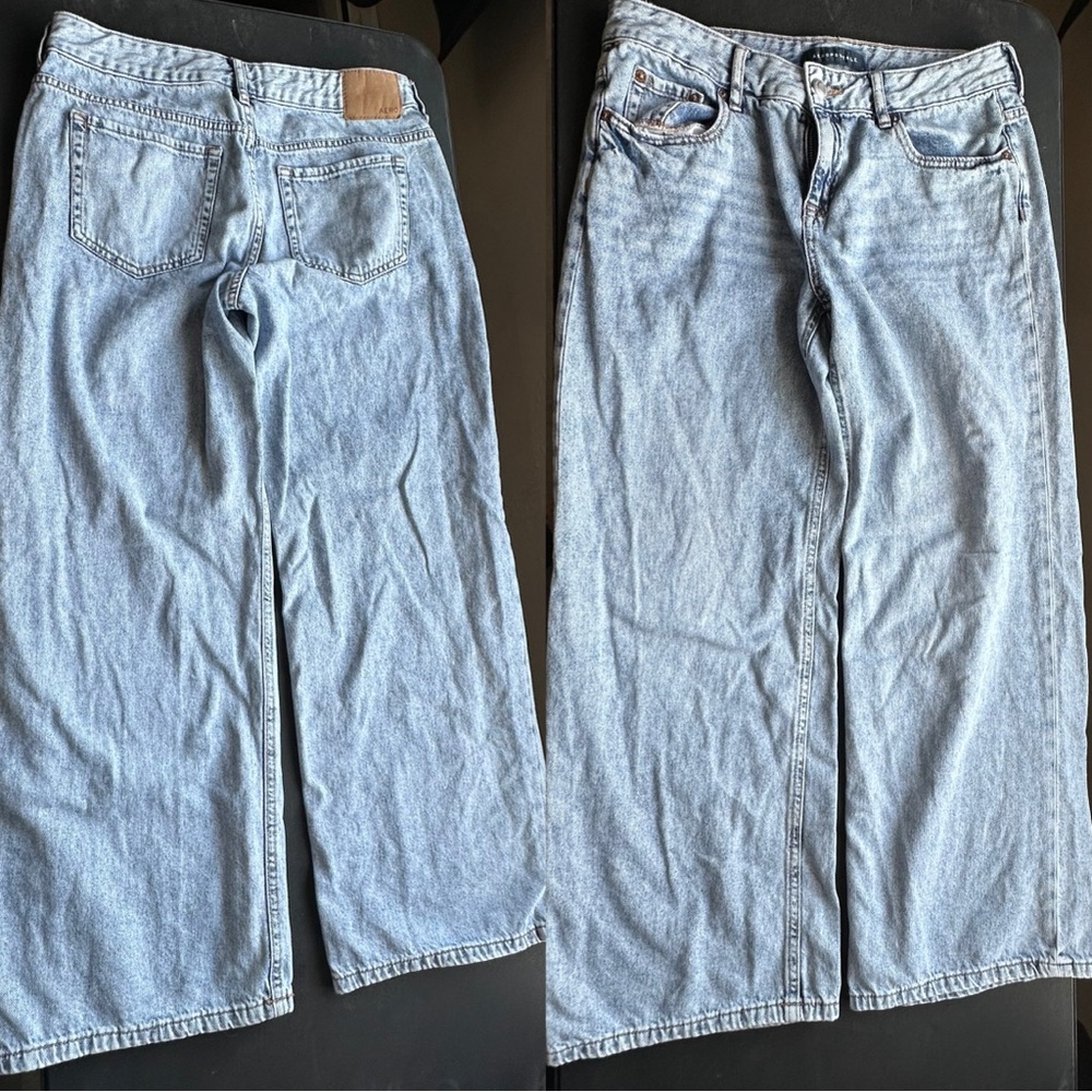 Aeropostale Aero Baggy Wide Leg Women’s Jeans